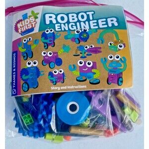 Robot Engineer Kids First Thames & Kosmos 3+ Yrs Building Mechanical Skills -SET
